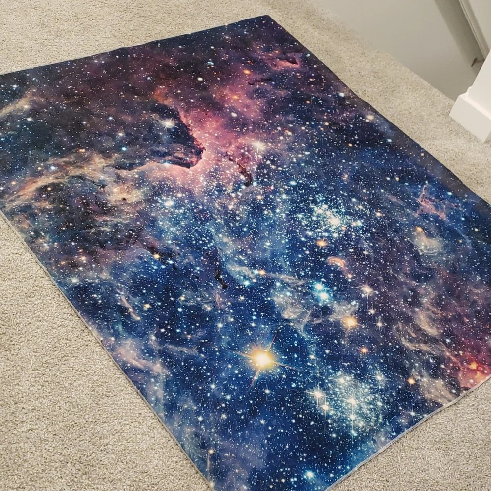 Galaxy Print Tapestry